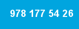 978 177 54 26 978 177 54 26